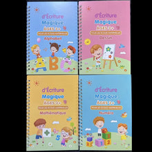 Cahier d'apprentissage Montessori X4