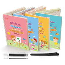 Cahier d'apprentissage Montessori X4